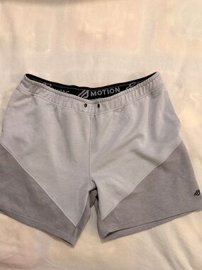 2X Eddie Bauer Two-Tone Gray Athletic Shorts